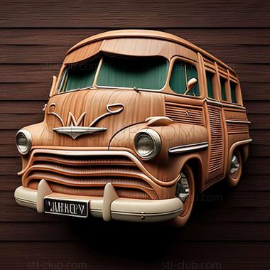 3D модель Chevrolet Van (STL)
